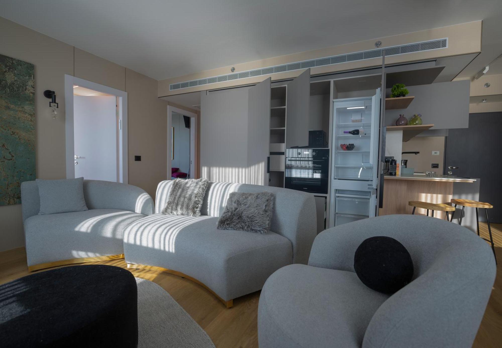 Panoramic Sea View Luxury Suite Netanja Exterior foto