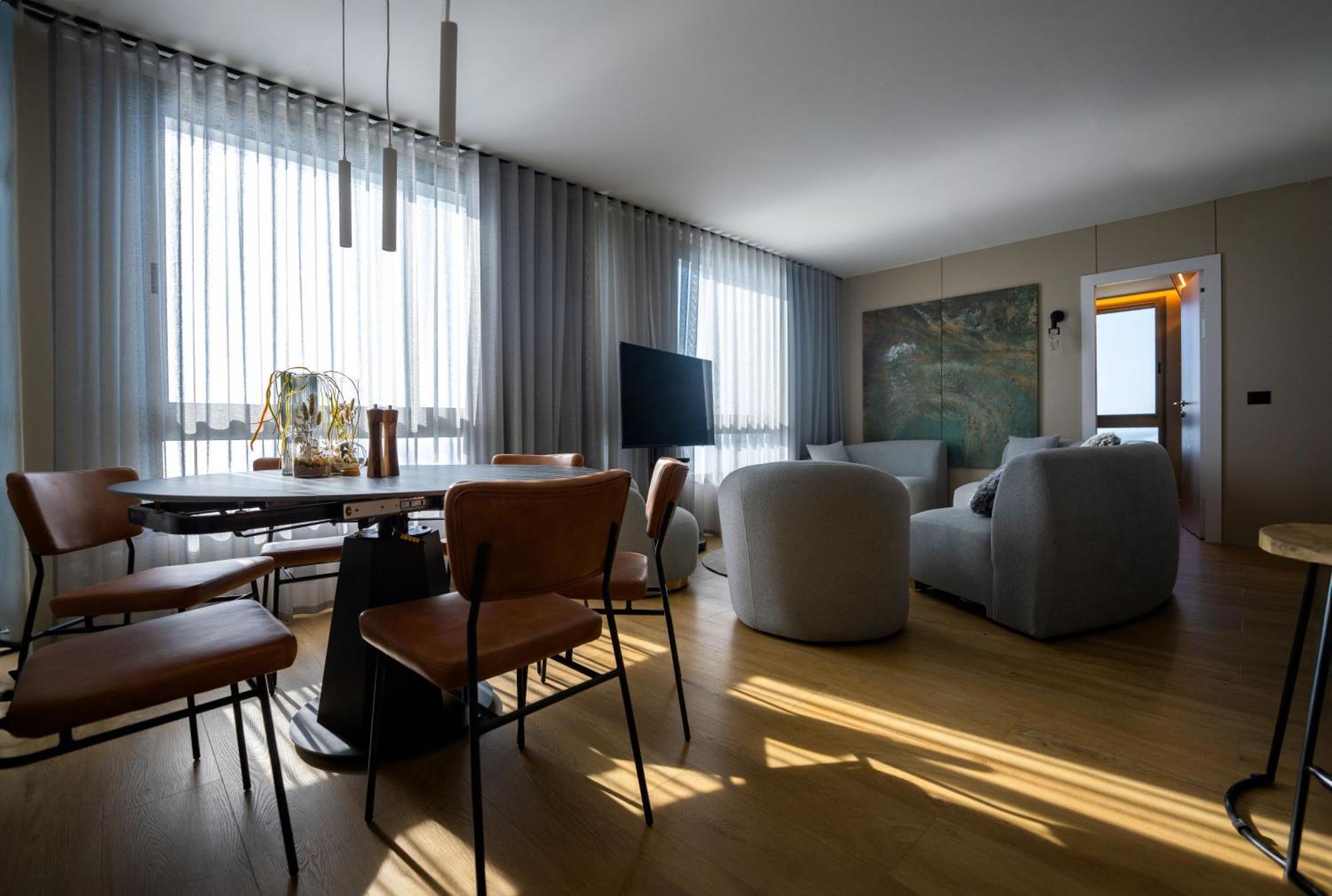 Panoramic Sea View Luxury Suite Netanja Exterior foto