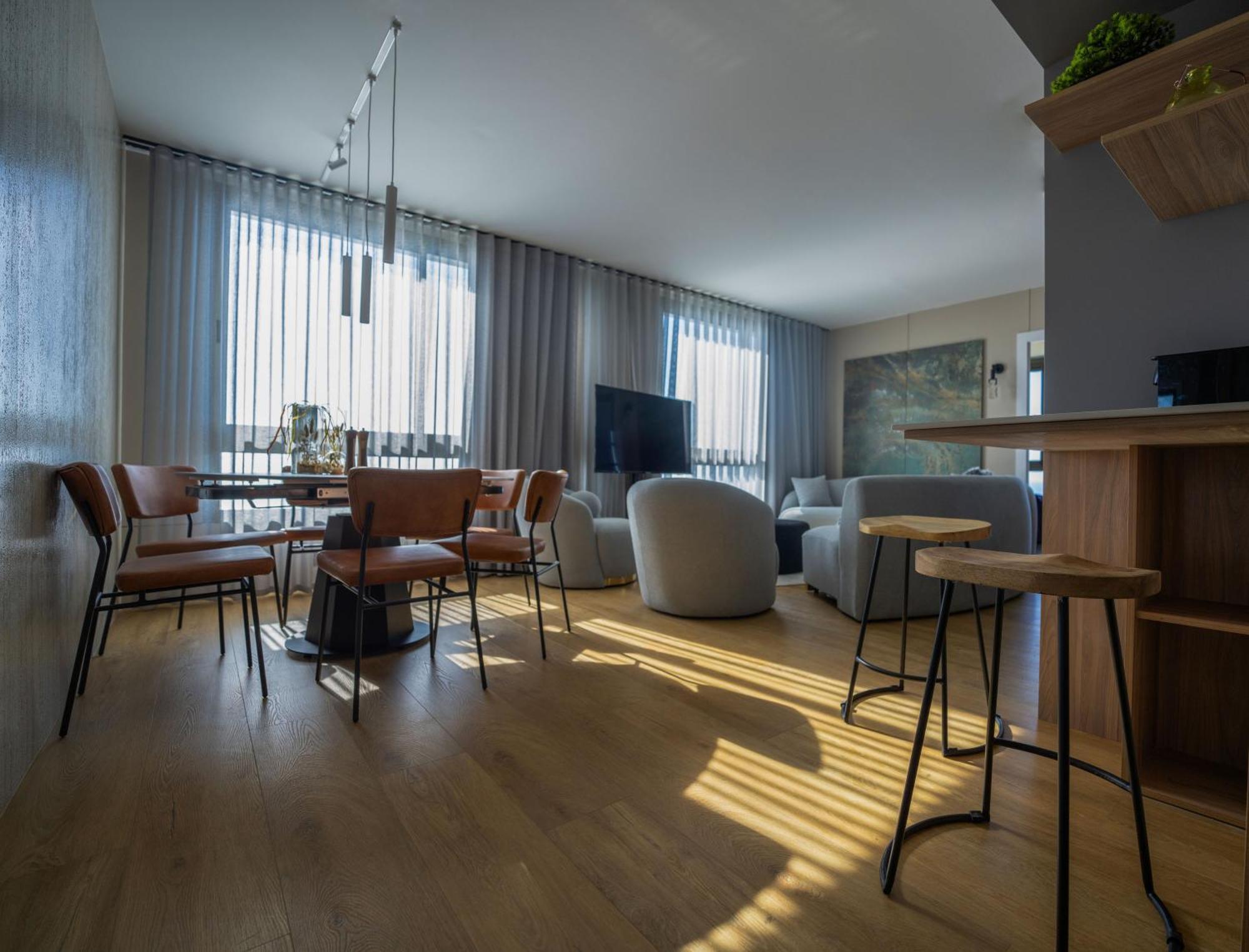 Panoramic Sea View Luxury Suite Netanja Exterior foto